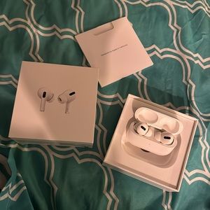 Apple AirPods Pro with charging case